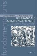 Toleranz als Ordnungsprinzip?