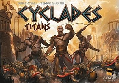 Matagot SAS MATSCYC3 - Cyclades - Titans Erweiterung, Brettspiel