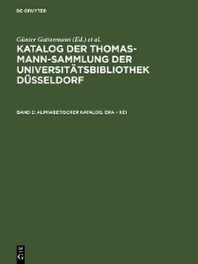 Alphabetischer Katalog. Era - Kei