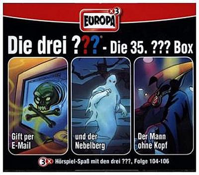 Die drei ???. Box.35, 3 Audio-CDs (Box). Box.35, 3 Audio-CD