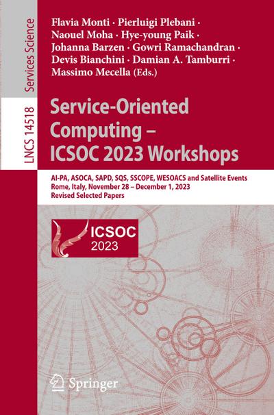 Service-Oriented Computing - ICSOC 2023 Workshops