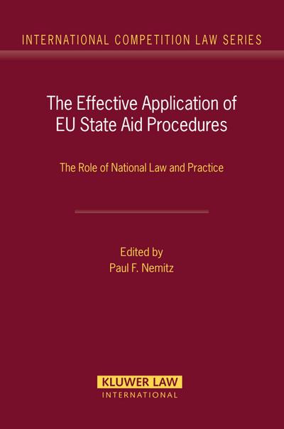 Effective Application of EU State Aid Procedures