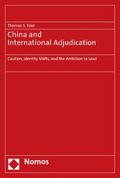 China and International Adjudication