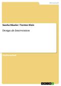 Design als Intervention