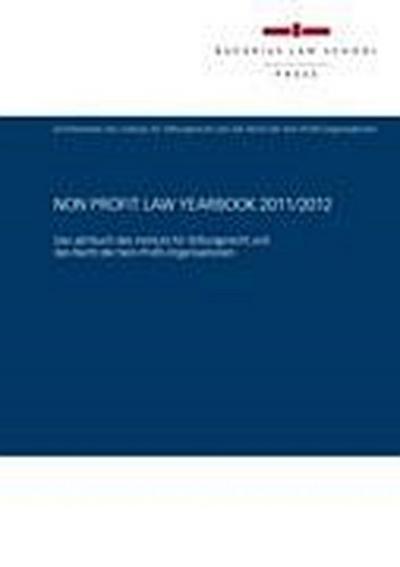 Non Profit Law Yearbook 2011/2012