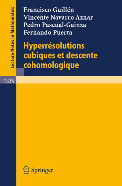 Hyperresolutions cubiques et descente cohomologique