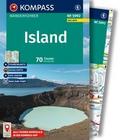 KOMPASS Wanderführer Island, 70 Touren mit Extra-Tourenkarte