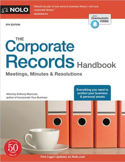 The Corporate Records Handbook
