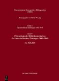 Bibliographie der österreichischen Zeitungen 1492–1945