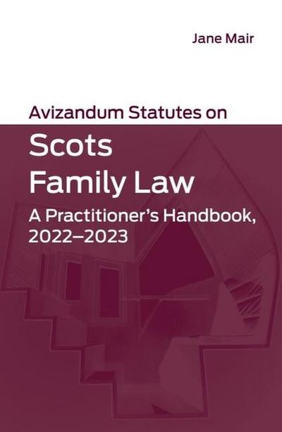 Avizandum Statutes on Scots Family Law
