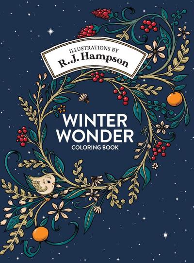 Winter Wonder Coloring Book 
