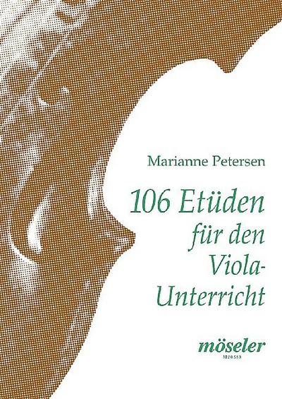 106 Etüden für den Violaunterrichtfür Viola
