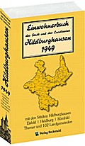 Adressbuch Einwohnerbuch Stadt und Landkreises HILDBURGHAUSEN 1949 in THÜRINGEN