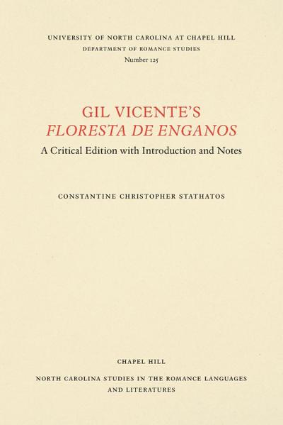 Gil Vicente’s Floresta de enganos