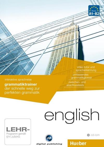 English - Interaktive Sprachreise Grammatiktrainer, CD-ROM