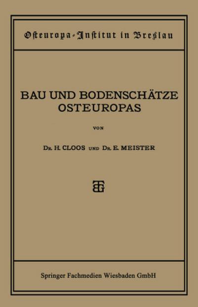 Bau und Bodenschätze Osteuropas