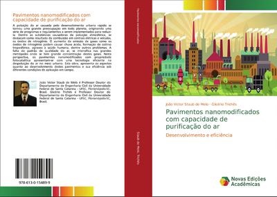 Pavimentos nanomodificados com capacidade de purificação do ar