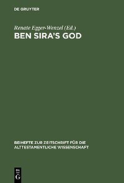 Ben Sira’s God