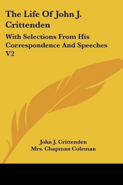 The Life Of John J. Crittenden
