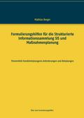 Formulierungshilfen für die Strukturierte Informationssammlung SIS und Maßnahmenplanung