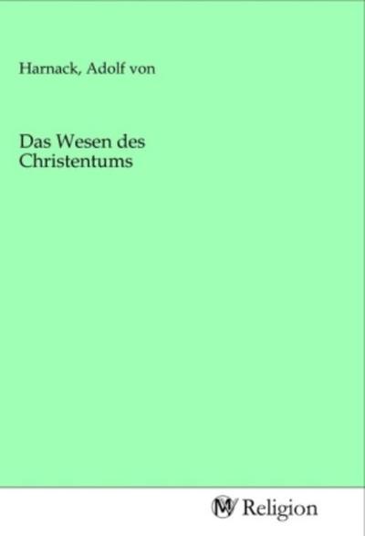 Das Wesen des Christentums