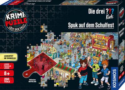 Krimipuzzle ??? Kids - Spuk auf dem Schulfest (Kinderspiel)