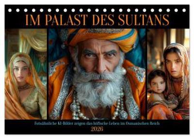 Im Palast des Sultans (Tischkalender 2026 DIN A5 quer), CALVENDO Monatskalender