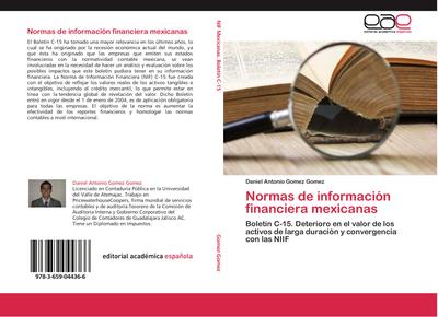 Normas de información financiera mexicanas
