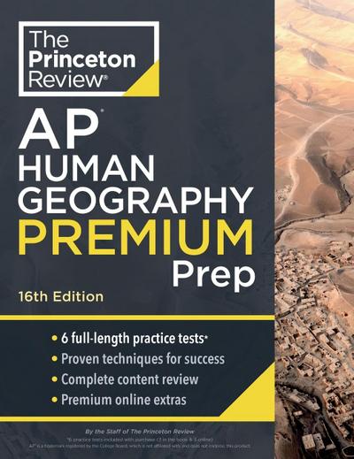 Princeton Review AP Human Geography Premium Prep, 16th Edition