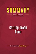 Summary: Getting Green Done