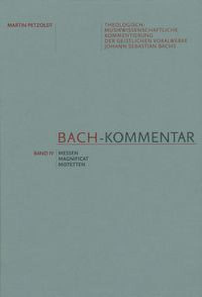 Bach-Kommentar IV