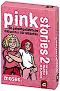 moses. black stories Junior pink stories 2 | 50 geheimgefährliche Rätsel | Das Rätsel Kartenspiel nur für Mädchen
