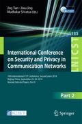 International Conference on Security and Privacy i