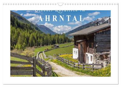 Schönes Landleben im Ahrntal (Wandkalender 2026 DIN A3 quer), CALVENDO Monatskalender
