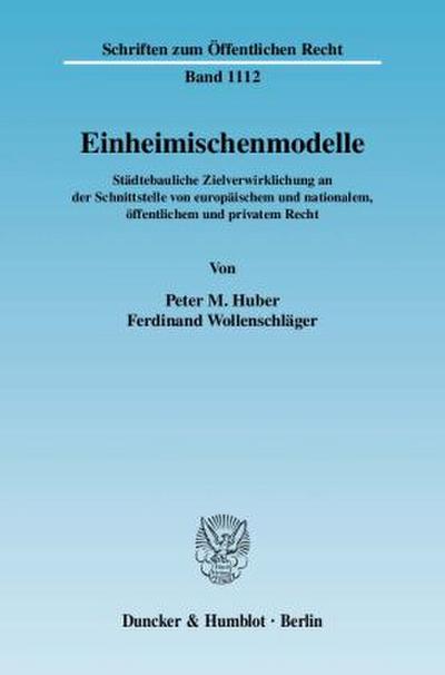 Einheimischenmodelle.