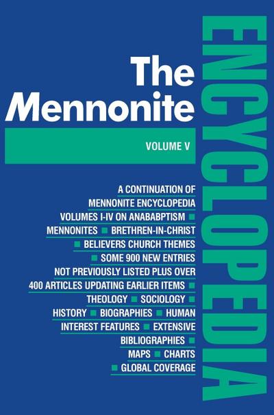 Mennonite Encyclopedia - Cornelius J Dyck