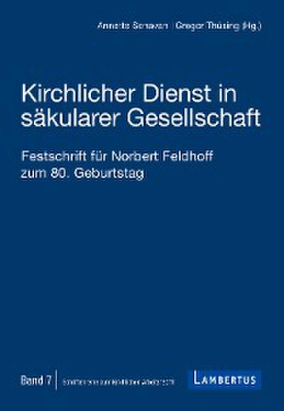 Kirchlicher Dienst in säkularer Gesellschaft