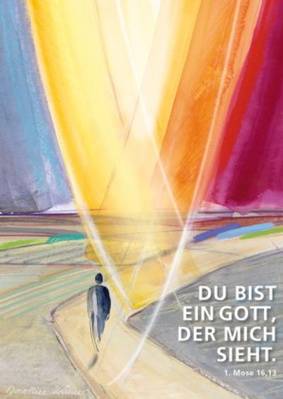 Jahreslosung 2023 - Blickwechsel - Kunstblatt 40 x 60 cm