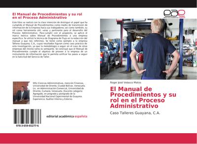 El Manual de Procedimientos y su rol en el Proceso Administrativo