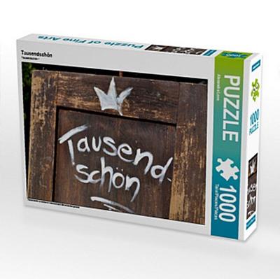 CALVENDO Puzzle Tausendschön 1000 Teile Lege-Größe 64 x 48 cm Foto-Puzzle Bild von niceimage