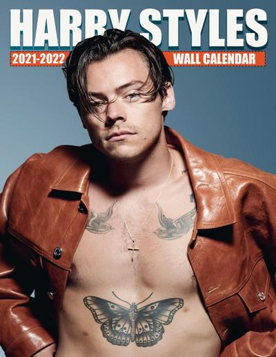 HARRY STYLES 2021-2022 Calendar: EXCLUSIVE Harry Styles Images (8.5x11 Inches Large Size) 18 Months Wall/PosterCalendar