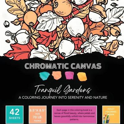 Tranquil Gardens Coloring Book