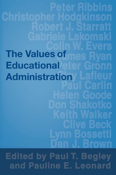 The Values of Educational Administration