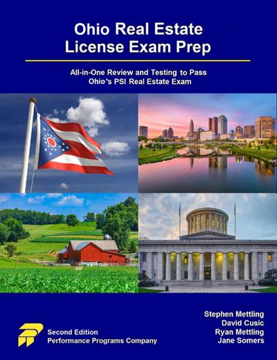 Ohio Real Estate License Exam Prep: All-in-One Review and Testing to Pass Ohio’s PSI Real Estate Exam