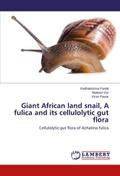 Giant African land snail, A fulica and its cellulo