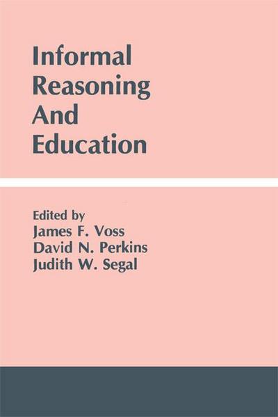 Informal Reasoning and Education