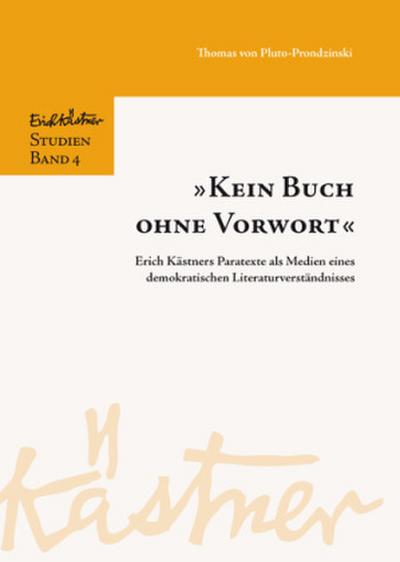 "Kein Buch ohne Vorwort"