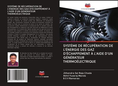SYSTÈME DE RÉCUPÉRATION DE L’ÉNERGIE DES GAZ D’ÉCHAPPEMENT À L’AIDE D’UN GÉNÉRATEUR THERMOÉLECTRIQUE