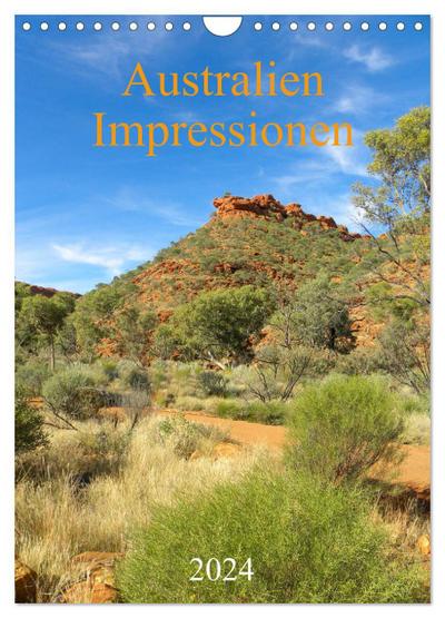 Australien - Impressionen (Wandkalender 2024 DIN A4 hoch), CALVENDO Monatskalender