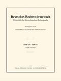 Deutsches Rechtswörterbuch